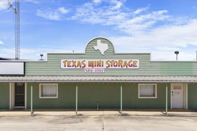 front entrance of storage unit business