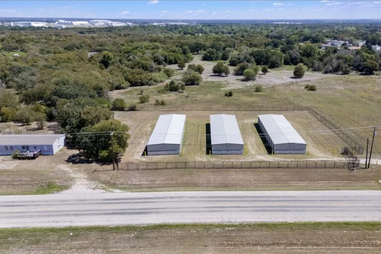 Texas Trails Storage aerial view