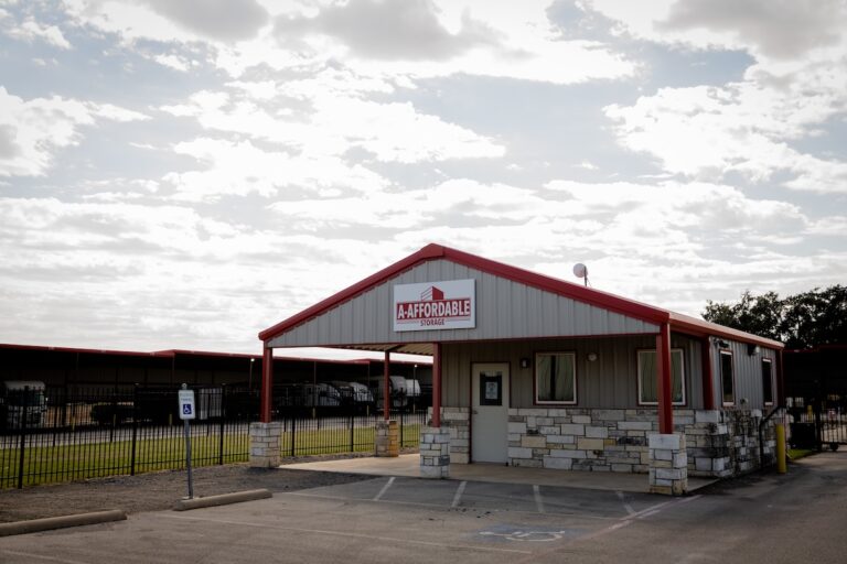 view of the entrance for A-Affordable Storage